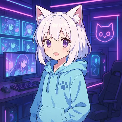 蘑菇视频动漫-赛博猫娘